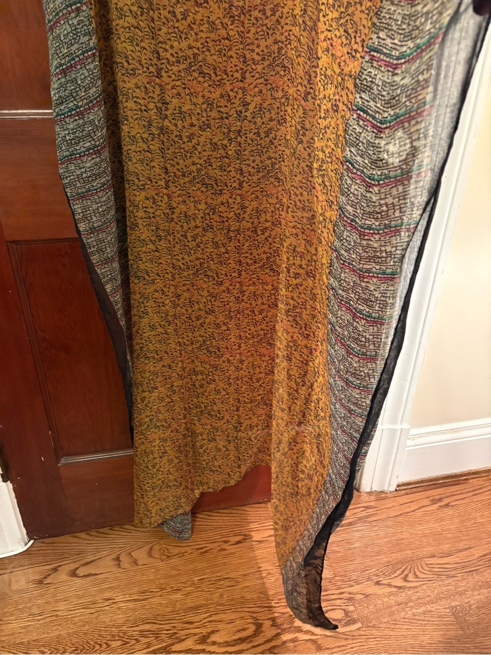 Women’s Bohemian Printed Scarves Set of Two - Picture 9 of 10